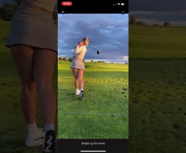 Paige Spirinaic can really hit it long! #paigespirnac #golfbabes #tomgillisgolf