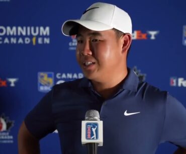 Tom Kim Sunday Flash Interview 2024 RBC Canadian Open © PGA Tour