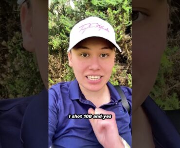 baby steps to facing my fears #golf #golfer #golfgirl #aliatoscratch