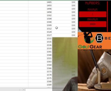 LIVE DRAWS FOR THE BETTINARDI GUINNESS PUTTER, AI SMOKE IRONS AND WOODS PACKAGE AND LOTS MORE