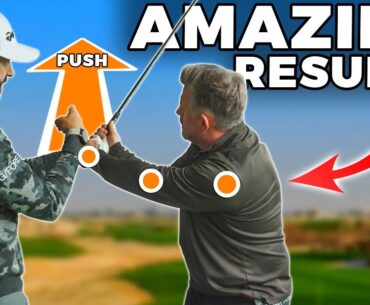 This Student Couldn't Believe how EASY It Was To Fix His Driver Swing