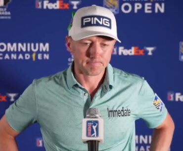 Mackenzie Hughes Sunday Interview 2024 RBC Canadian Open