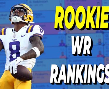 Dynasty Rookie WR Rankings!
