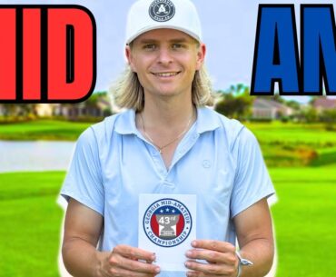 PLAYING IN MY STATE GOLF TOURNAMENT!