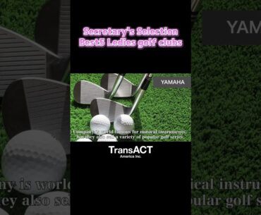 【5selections】Secretary's Selection 5 Best Ladies golf clubs / TransACT America Inc. #shorts