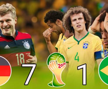 Germany 7-1 Brazil 🔥World Cup 2014 | Extended Highlights & Goals 💥| 1080i