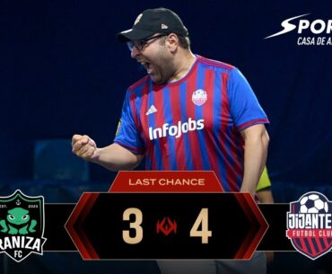 Raniza FC de ALANA y BARCA VS Jijantes FC de GERARD ROMERO | Partido Completo Last Chance (3-4)