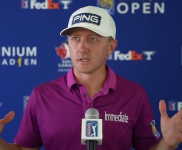 Mackenzie Hughes Saturday Flash Interview 2024 RBC Canadian Open