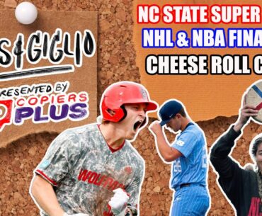NC State to Super Regionals, UNC & ECU await | Abby Lampe Cheese Champ | NBA & NHL Finals | OG202