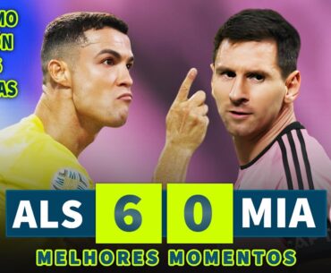 ¡EL ÚLTIMO ENCUENTRO DE LEYENDAS!?? EQUIPO CR7 GANA 6 A 0 EQUIPO DEL MEJOR DEL MUNDO LI0NEL MESS1