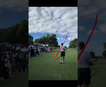 Bubba Watson Shot Tracers at LIV Adelaide #golfing #golf #sports