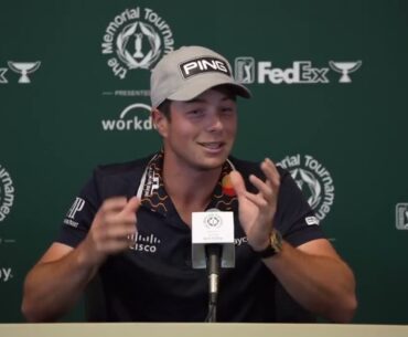 Viktor Hovland Press Conference Preview 2024 Memorial Tournament ©️ PGA Tour