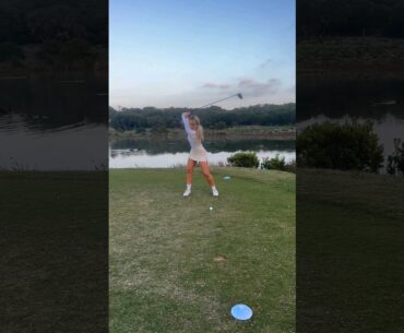 Grace Hallinan #golf #golfswing #shorts