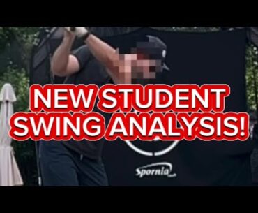 NEW STUDENT SWING ANALYSIS!