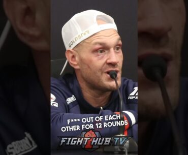 Tyson Fury speaks on REMATCH with Usyk after LOSING by split decision!