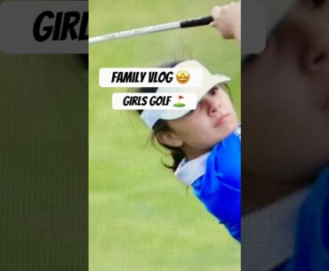 @ Girls Golf ⛳️🩶 + my beautiful daughter 🤩 #shorts