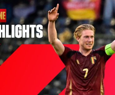 Belgium 2-0 Montenegro | KDB's 💯th cap | #REDDEVILS | Friendly