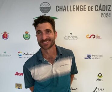 Alejandro Cañizares Thursday 2024 Challenge de Cádiz Iberostar Real Club de Golf Novo Sancti Petri