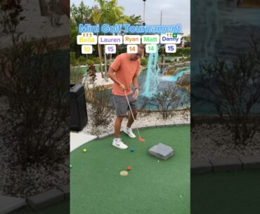 Hole 6 Part 2 | Mini Golf Season 4 Tournament #9 #minigolf