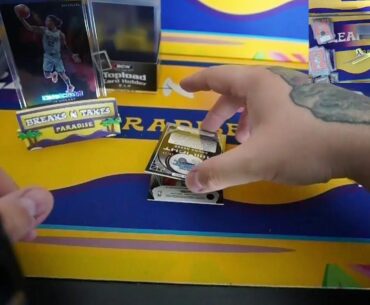 Break #1213: 2023-24 Panini Obsidian Basketball Hobby Full Case (12 Box) Team Break