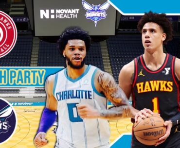 Atlanta Hawks vs Charlotte Hornets | Live Play by Play/Watch Party Stream | NBA 2023 Season Game 70
