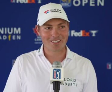 Ben Griffin Saturday Flash Interview 2024 RBC Canadian Open