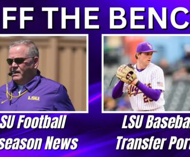 OTB | LSU Football Update | Baseball Transfer Portal | New Orleans Saints OTA's