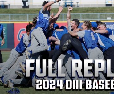 2024 NCAA DIII baseball championship series Game 3 | FULL REPLAY
