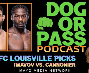 UFC Louisville Picks, Bets, Props | Imavov vs Cannonier Fight Previews, Predictions