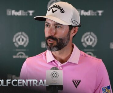 Adam Hadwin ready for anything at the Memorial after leading Round 1 | Golf Central | Golf Channel