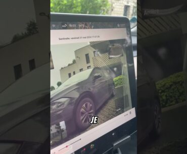 Tesla sentinelle “c’est pas moi !” Ah oui ? Vraiment ? #tesla #dashcam #sentinelle