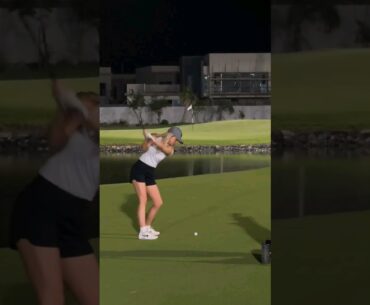 Hannah Davies #golf #golfswing #shorts
