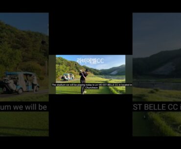 첫 ENG SUB 라비에벨CC🙏 #golf #골프 #골프스윙