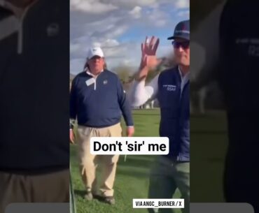 Zach Johnson snapped at the Phoenix Open