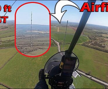 How could I MISS this - Huge mast at Belle Vue Airfield.