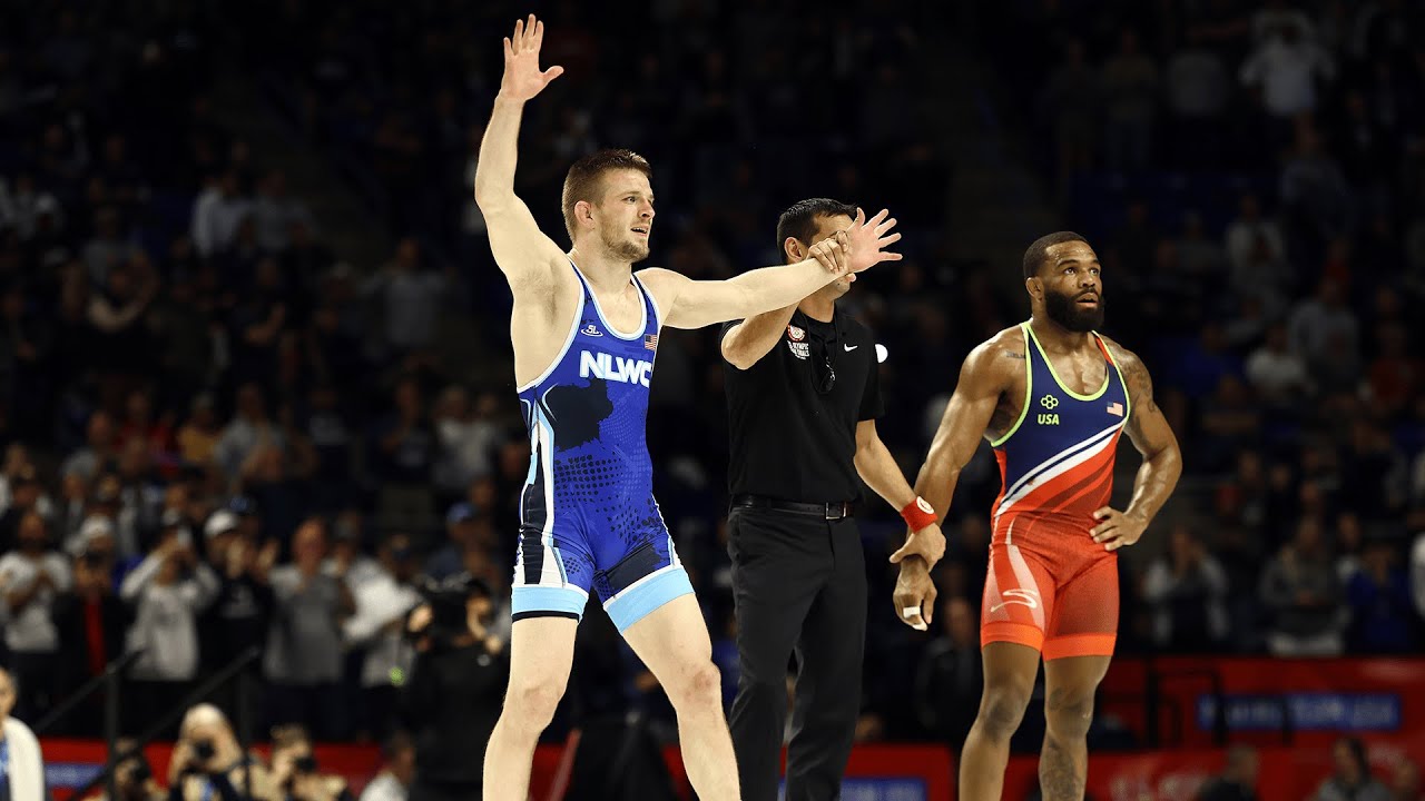U.S. Olympic Wrestling Trials Jordan Burroughs vs. Jason Nolf 74kg Challenge Tournament Final