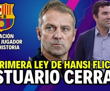 💣HANSI FLICK solo PERMITIRÁ A DECO VER LOS ENTRENAMIENTOS del FC BARCELONA 🚨ÚLTIMA HORA BARÇA🚨