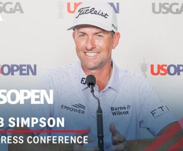 Webb Simpson: 2024 U.S. Open Press Conference