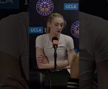Cameron Brink on taking what the defense gives her
