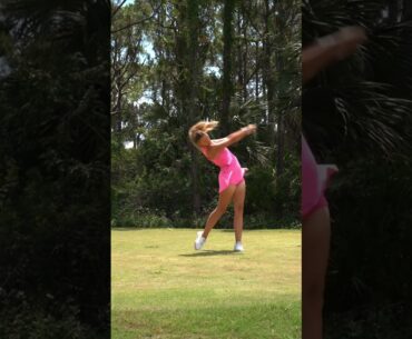 Sara Winter #golf #golfswing #shorts