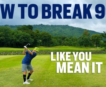 How to Break 90 with Only 250 Yard Tee Shots on 6700 Yard Course