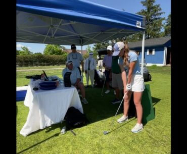 Working on improving your golf swing take away!  Scene from our lesson