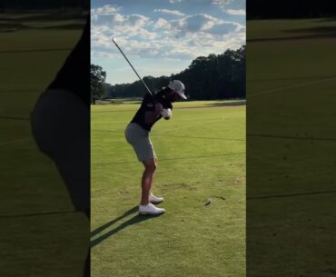 Max Homa Iron Swing At Pinehurst 2024