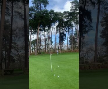 Testing a players updown abilities, double the miss them hole out