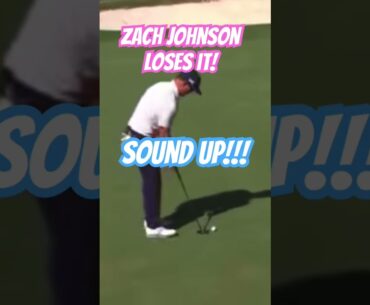 Zach Johnson lose it at #themasters today! #tomgillisgolf #zachjohnson #golf