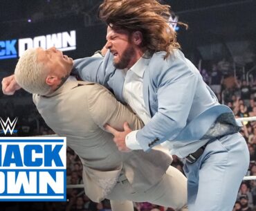 FULL SEGMENT: AJ Styles attacks Cody Rhodes: SmackDown highlights, May 31, 2024