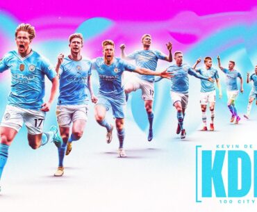 ALL 100 KEVIN DE BRUYNE GOALS FOR MAN CITY | WHICH GOAL IS HIS BEST SO FAR?