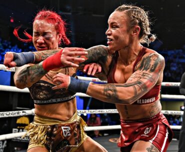 Full Bare Knuckle Fight! Jade Masson-Wong vs. Crystal Pittman