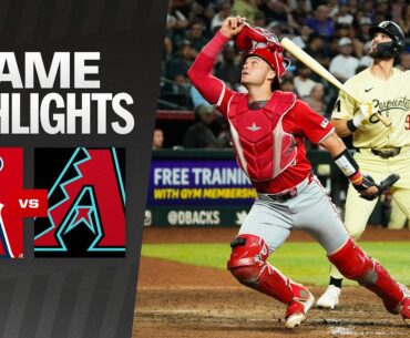 Angels vs. D-backs Game Highlights (6/11/24) | MLB Highlights