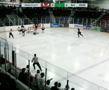 St. Thomas Stars - Harrison Franssen 11 (Briir Long,  Adam Zuckerman) vs Sarnia Legionnaires